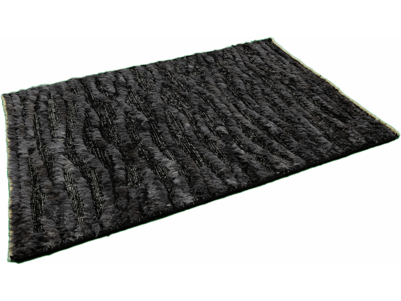 Modern Moroccan Style Custom Wool Rug