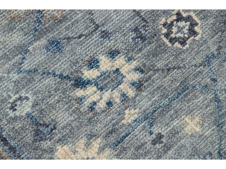 Modern Oushak Wool Rug 3 X 20