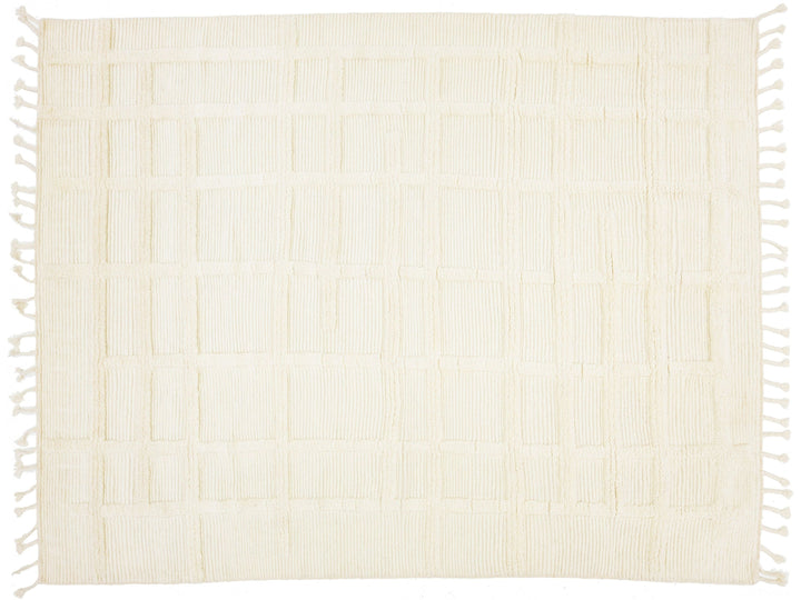 Modern Moroccan Wool Rug 8 X 10