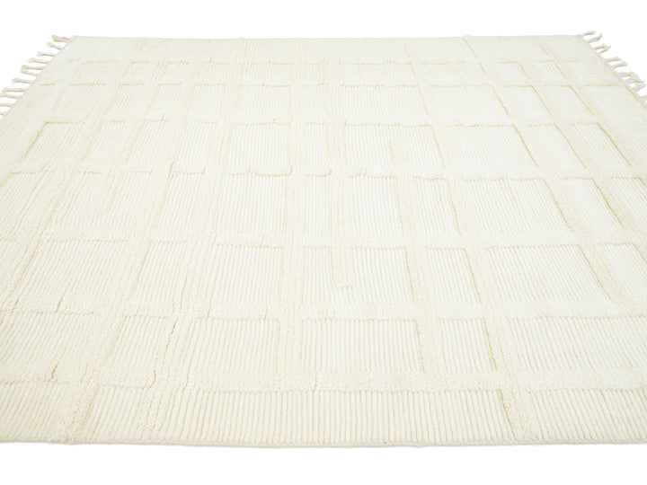 Modern Moroccan Wool Rug 8 X 10
