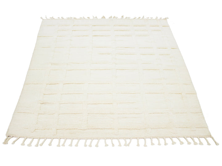 Modern Moroccan Wool Rug 8 X 10