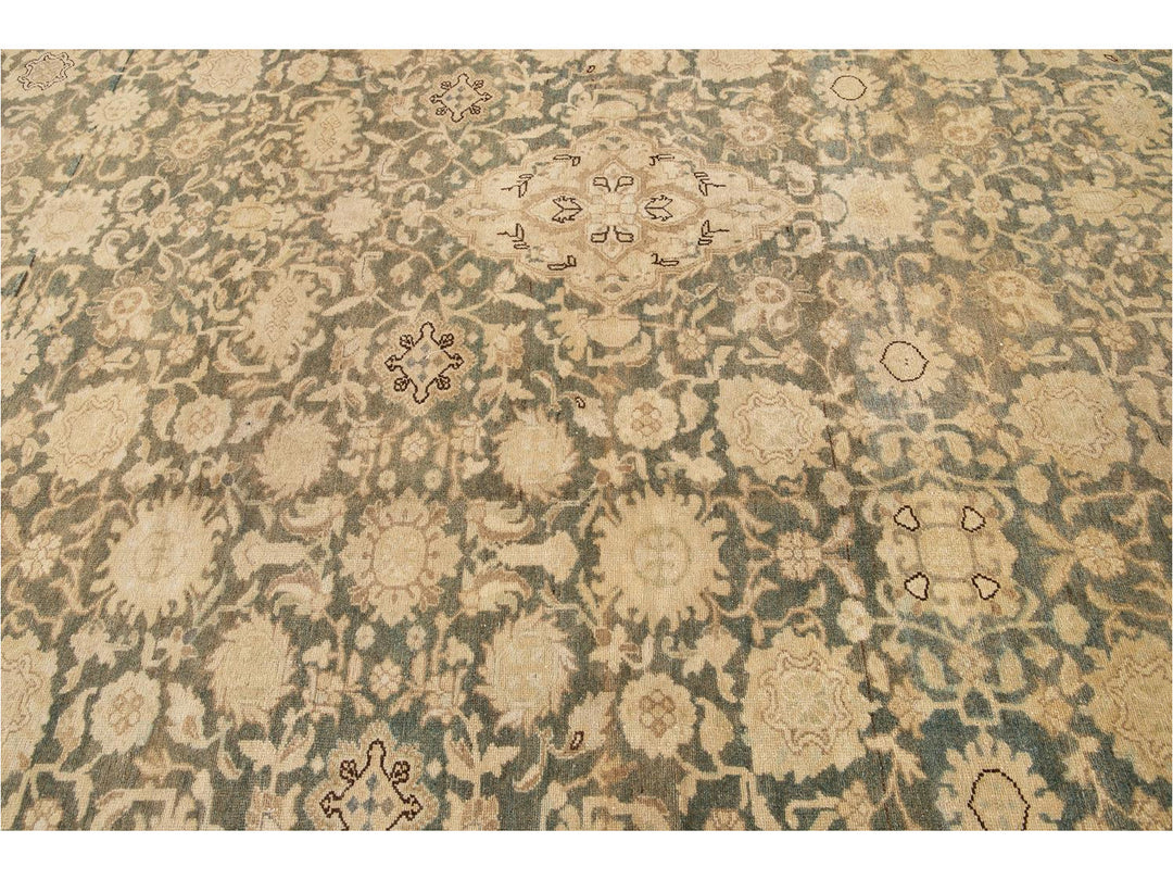 Early 20th Century Antique Malayer Rug 12 X 17