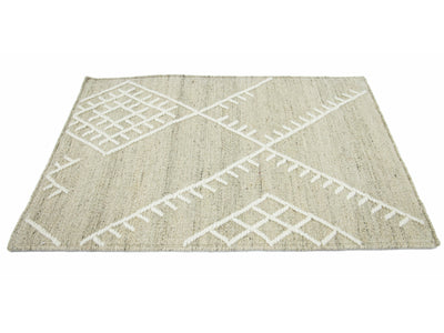 Modern Kilim Style Custom Wool Rug