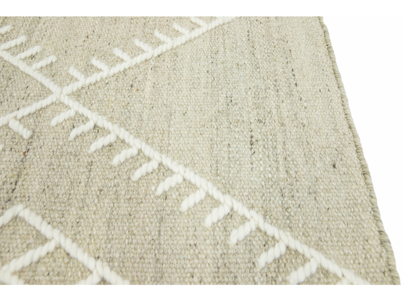 Modern Kilim Style Custom Wool Rug