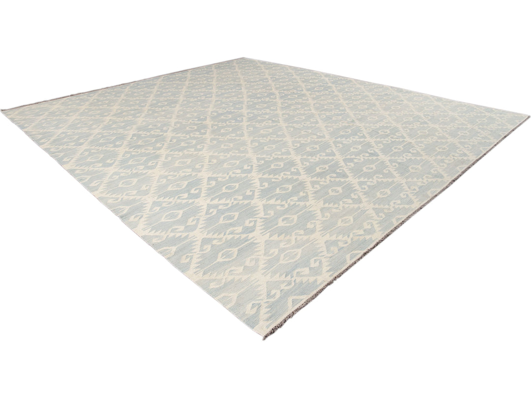 Modern Kilim Wool Rug 12 X 16
