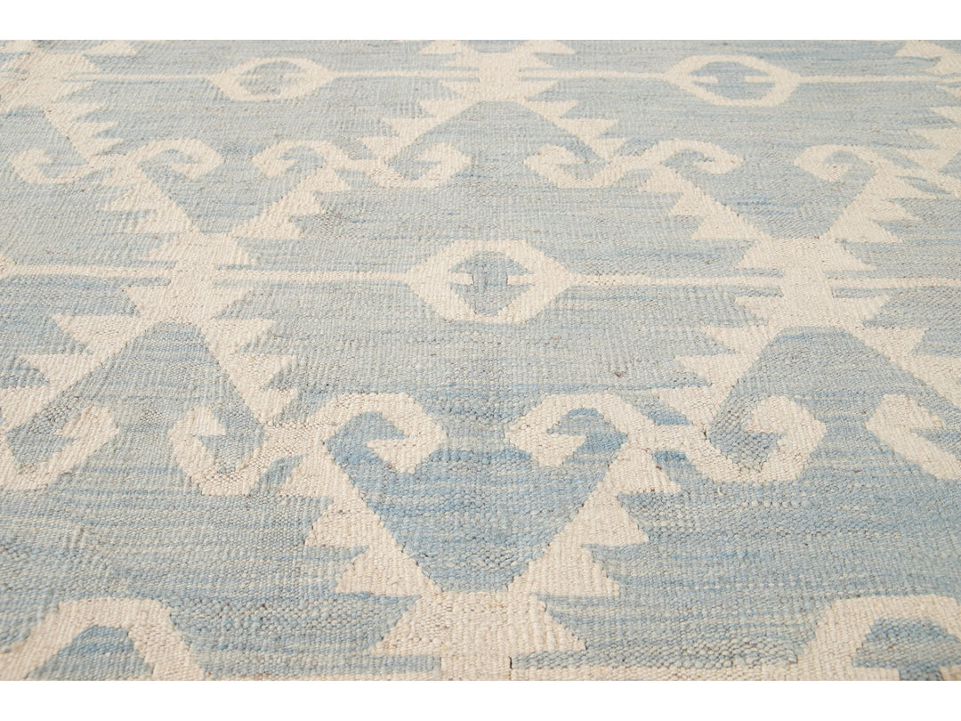 Modern Kilim Wool Rug 12 X 16
