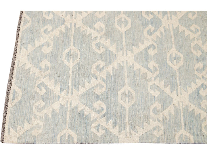Modern Kilim Wool Rug 12 X 16