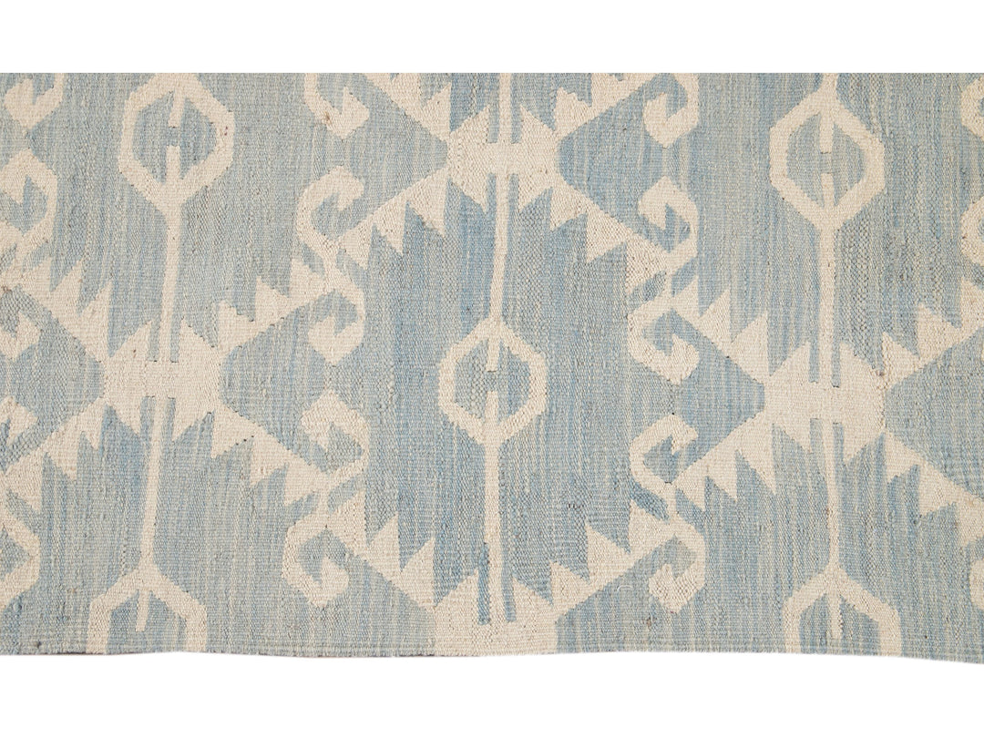 Modern Kilim Wool Rug 12 X 16