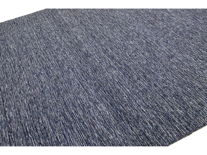 Modern Texture Wool Rug 8 X 10