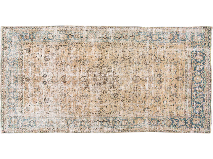 Antique Malayer Wool Runner 10 X 20