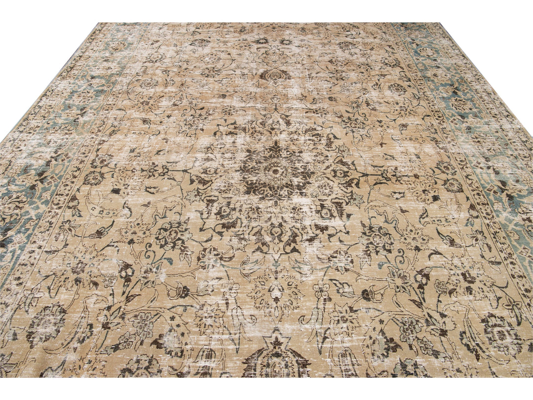 Antique Malayer Wool Runner 10 X 20