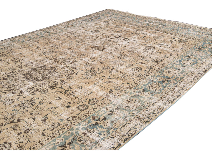 Antique Malayer Wool Runner 10 X 20