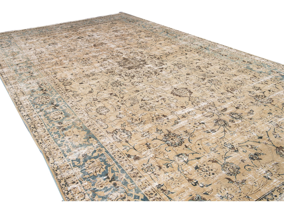 Antique Malayer Wool Runner 10 X 20