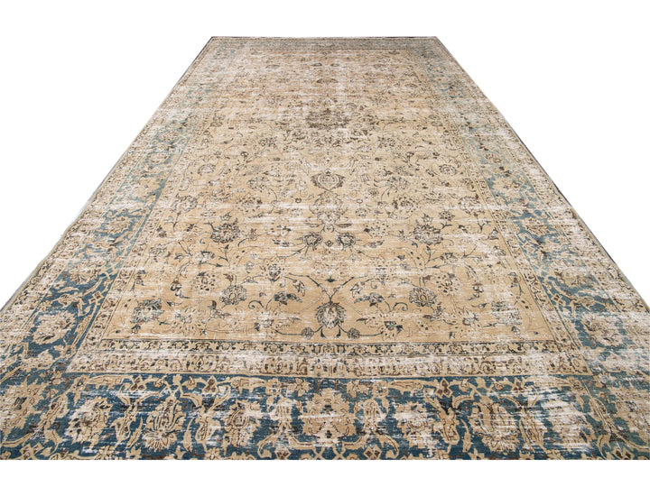 Antique Malayer Wool Runner 10 X 20