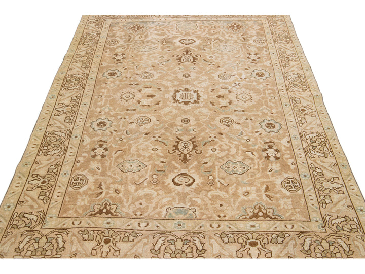 Antique Malayer Wool Rug 6 X 7