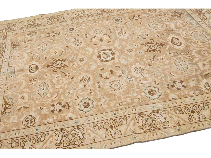 Antique Malayer Wool Rug 6 X 7