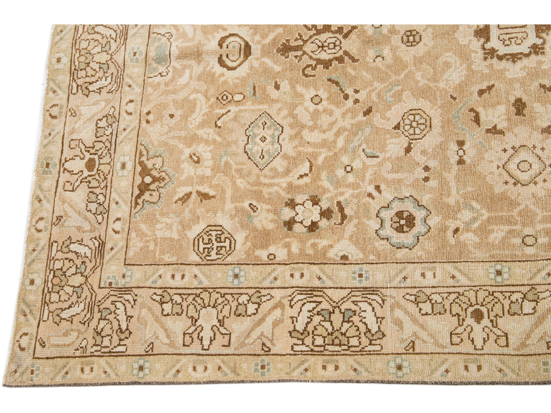 Antique Malayer Wool Rug 6 X 7