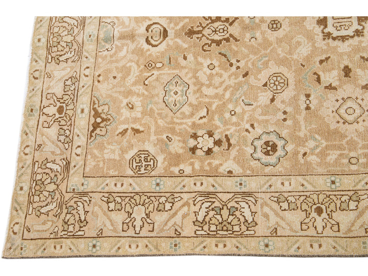 Antique Malayer Wool Rug 6 X 7
