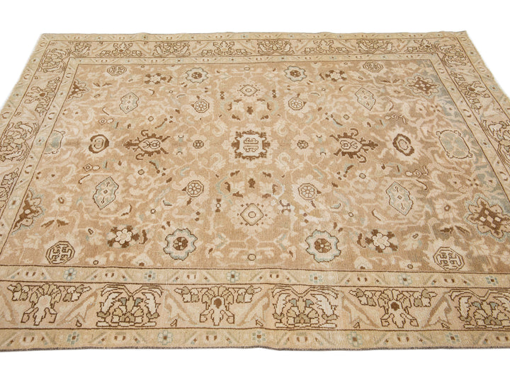 Antique Malayer Wool Rug 6 X 7