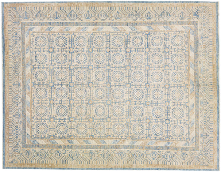 Modern Khotan Wool Rug 12 X 15