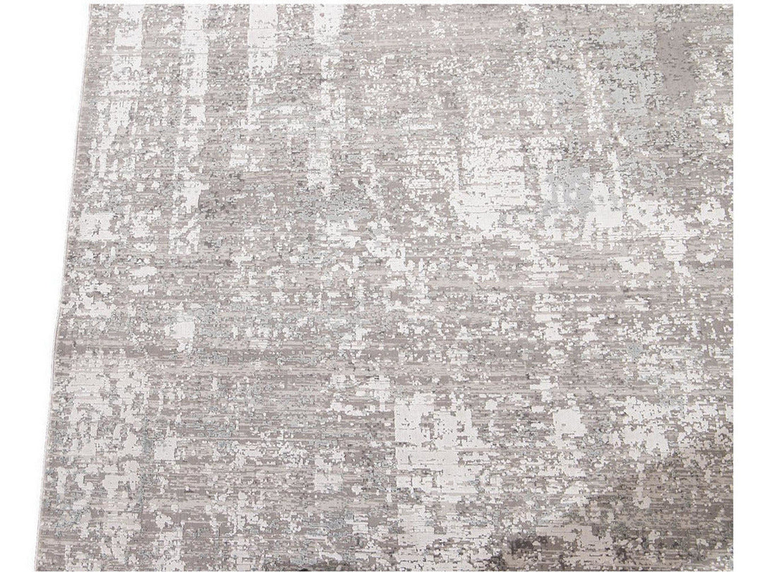 Contemporary Wool and Silk Rug 10 X 13