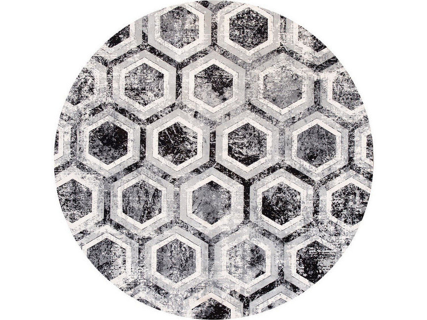 Contemporary Wool and Silk Rug 10 X 13