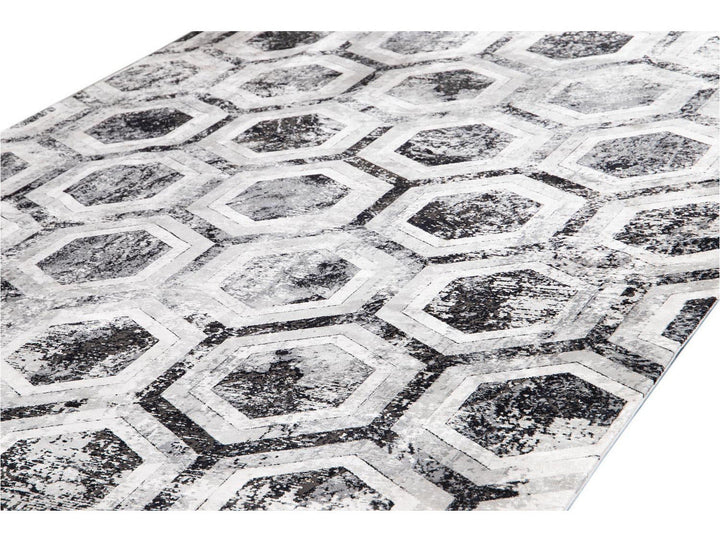 Contemporary Wool and Silk Rug 10 X 13
