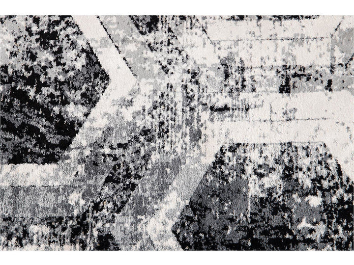 Contemporary Wool and Silk Rug 10 X 13