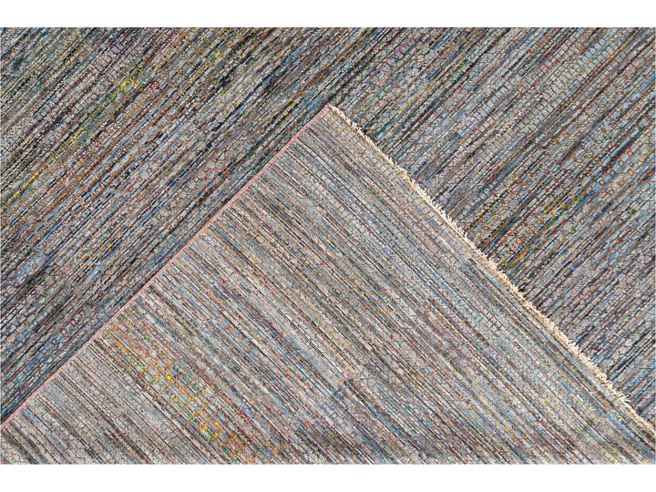 21st Century Modern Sari Wool Rug 10' x 14'