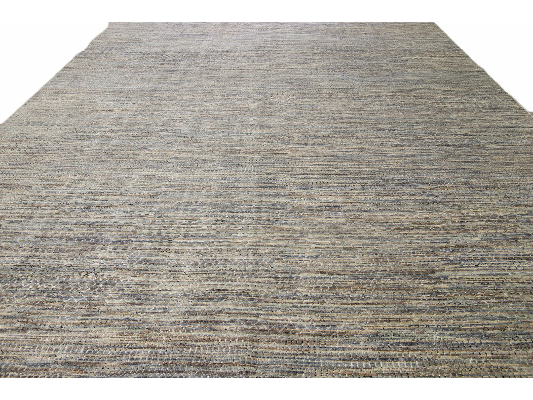 Modern Savannah Wool Rug 13 X 20