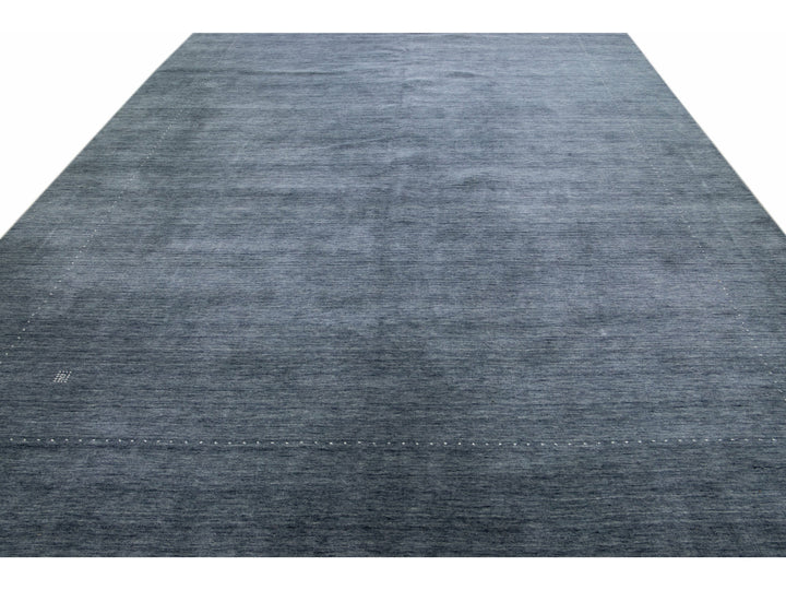 Modern Gabbeh Wool Rug 10 X 14