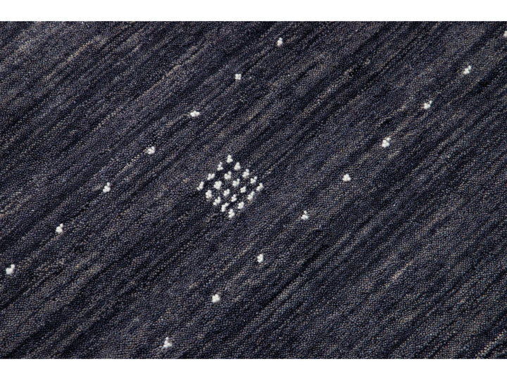 Modern Gabbeh Wool Rug 9 X 12