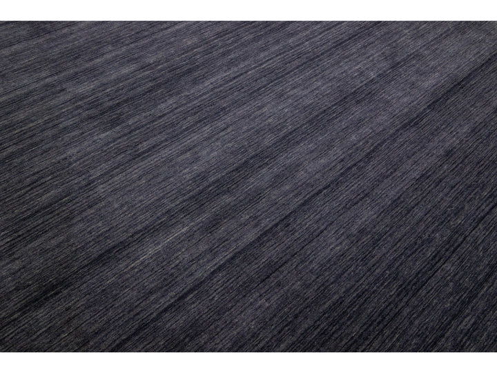 Modern Gabbeh Wool Rug 9 X 12