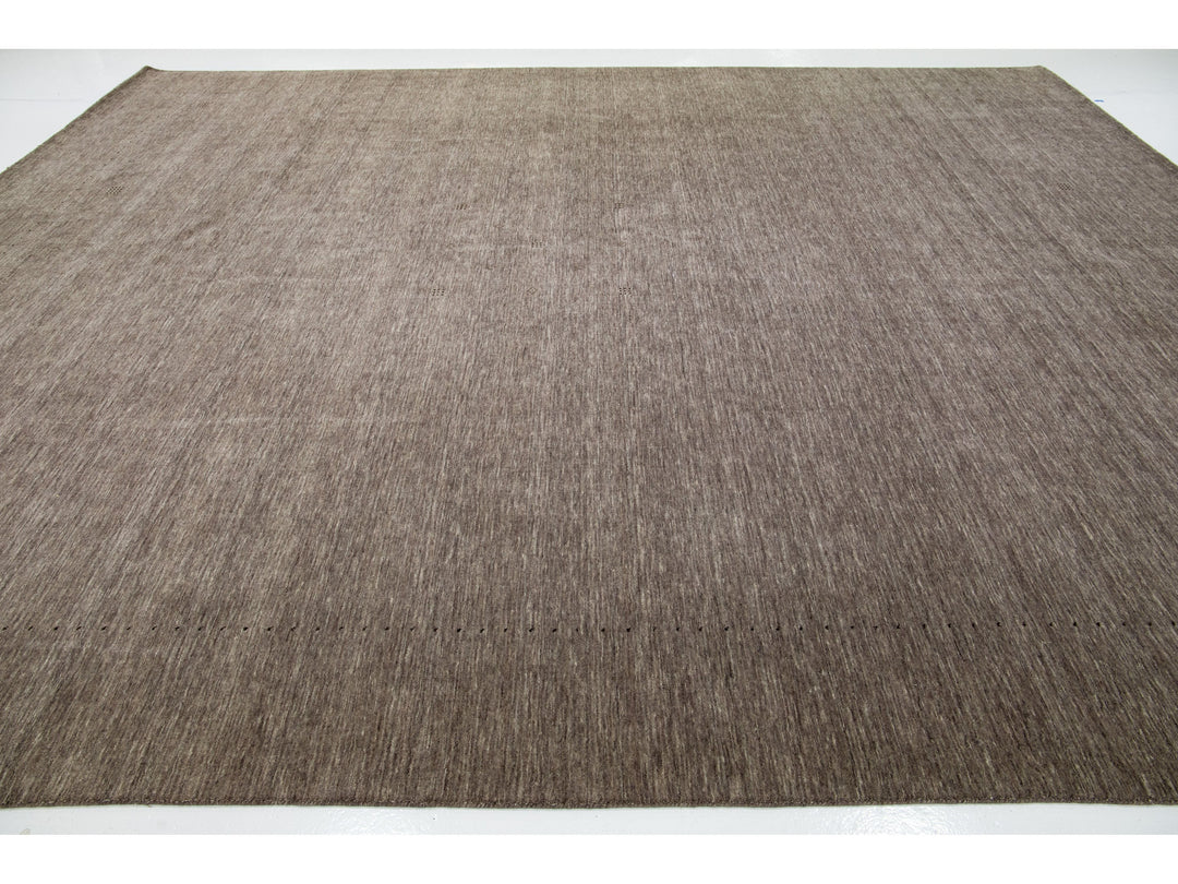 Modern Gabbeh Wool Rug 12 X 15