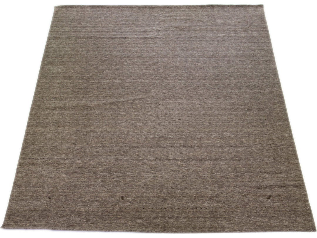 Modern Gabbeh Wool Rug 12 X 15
