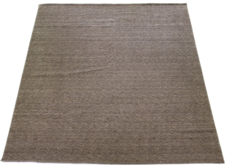 Modern Gabbeh Wool Rug 12 X 15