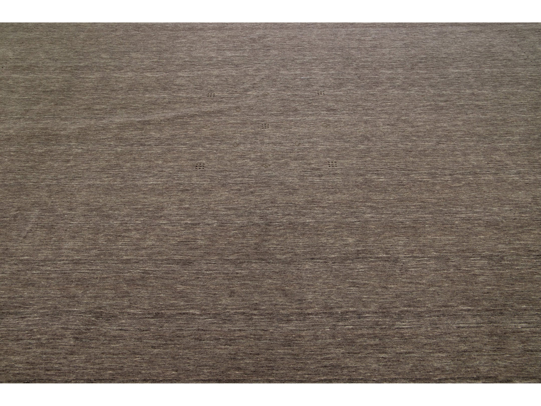 Modern Gabbeh Wool Rug 12 X 15