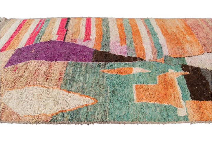 Vintage Beni Ourain Moroccan Wool Rug 6 X 10