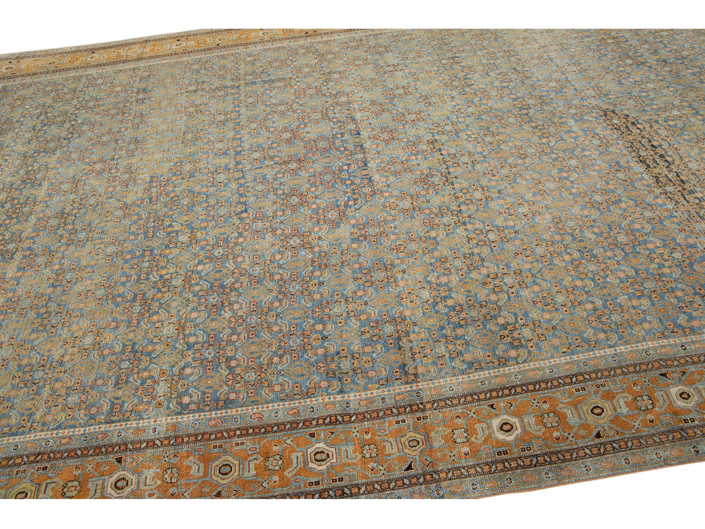 Antique Malayer Wool Rug 8 X 13