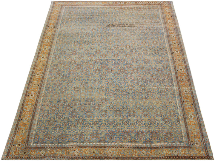 Antique Malayer Wool Rug 8 X 13