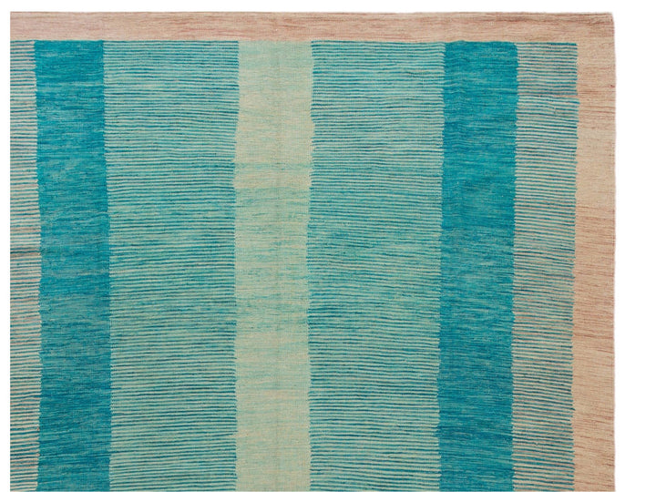 Modern Kilim Wool Rug 9 X 12