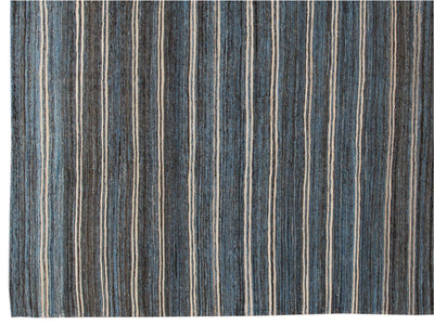 Modern Kilim Wool Rug 9 X 12