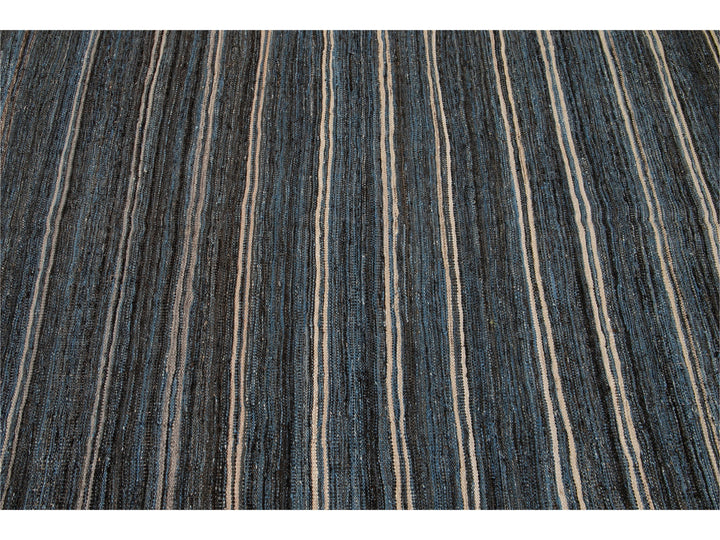 Modern Kilim Wool Rug 9 X 12