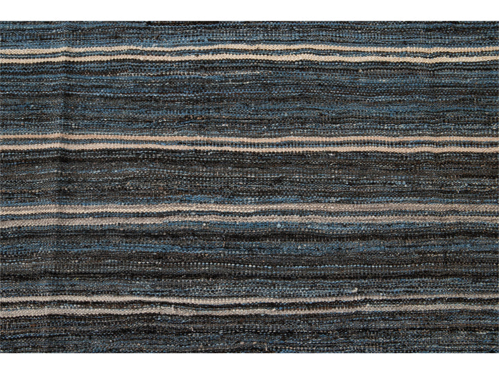 Modern Kilim Wool Rug 9 X 12