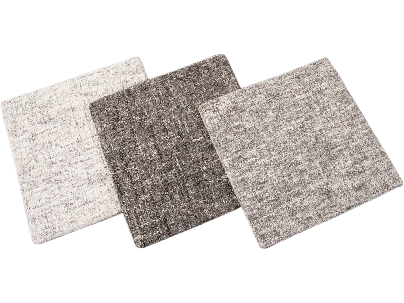 Modern Felted Texture Wool Rug