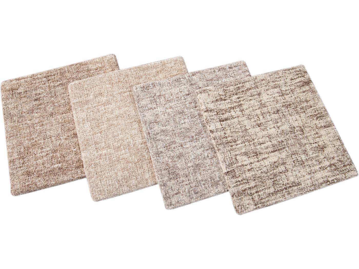 Modern Felted Texture Wool Rug