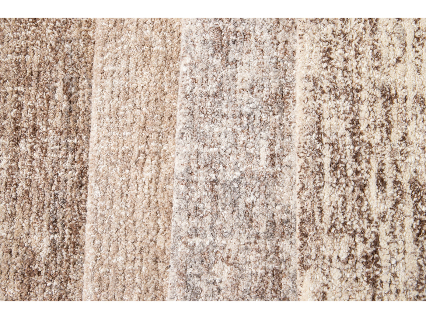 Modern Felted Texture Wool Rug