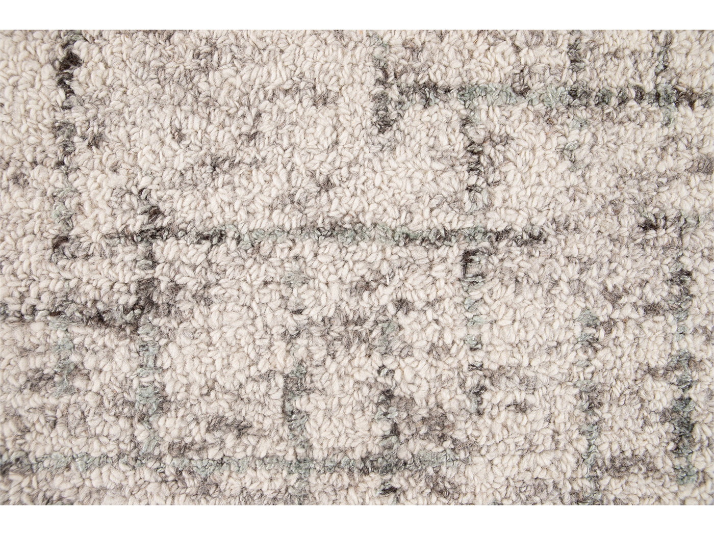 Modern Felted Texture Wool Rug