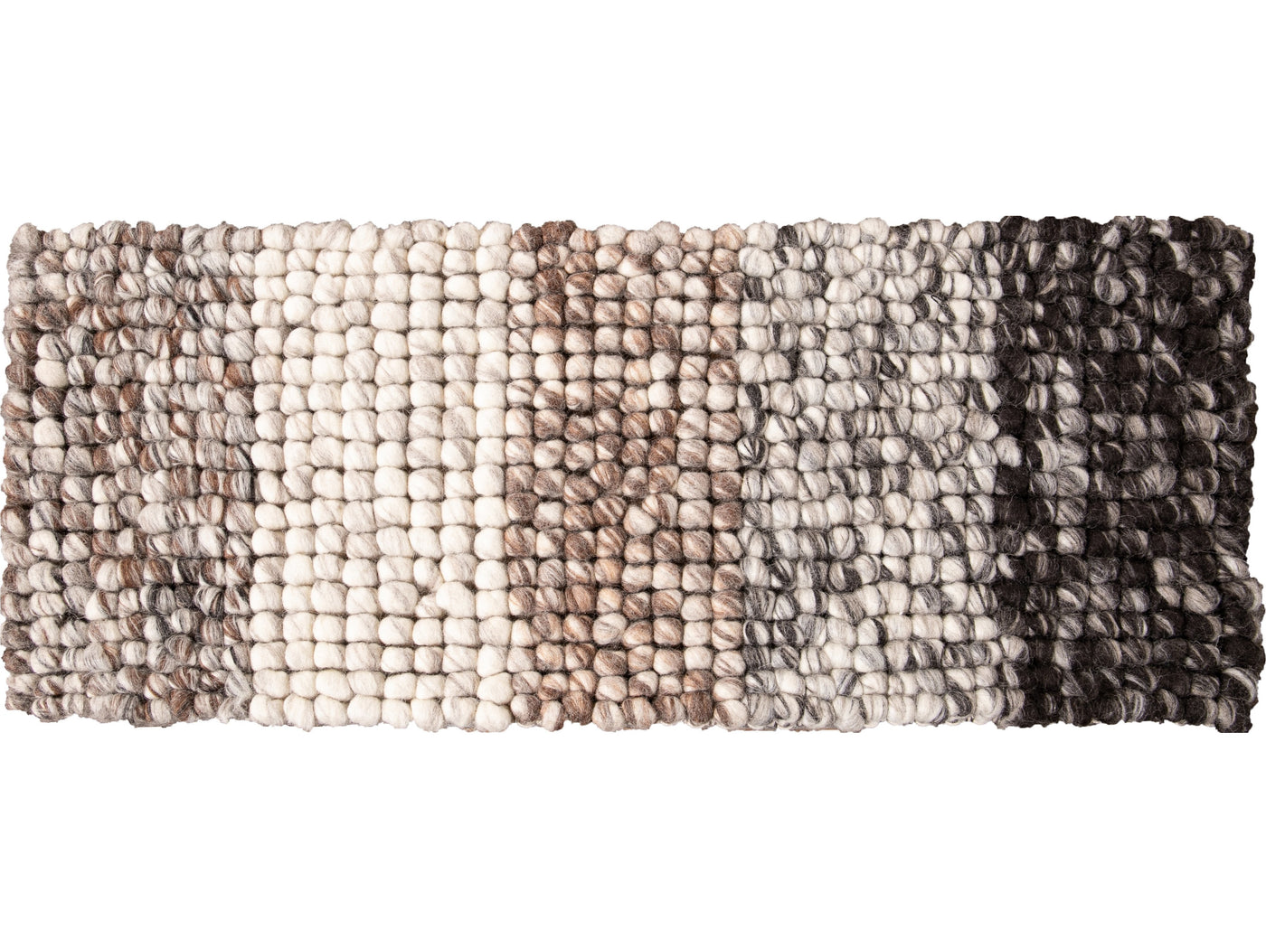 Modern Felted Texture Wool Rug