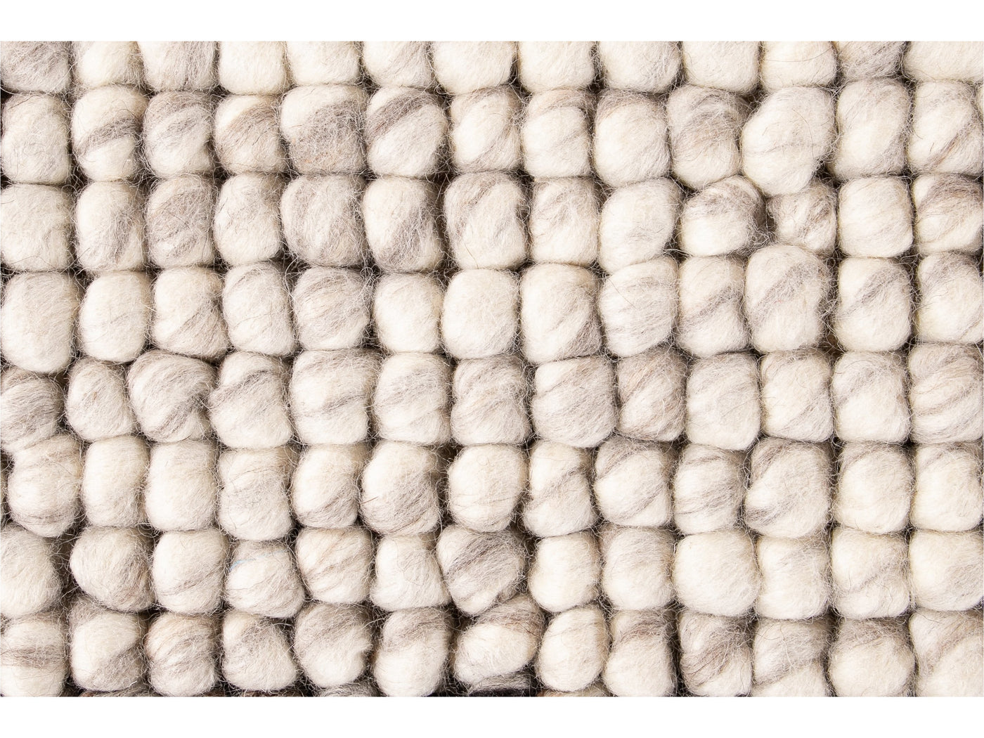 Modern Felted Texture Wool Rug